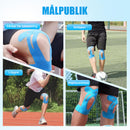 Kinesiologitejp för knän (4 st)