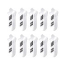 Unisex lågskurna sportstrumpor utan synliga mönster