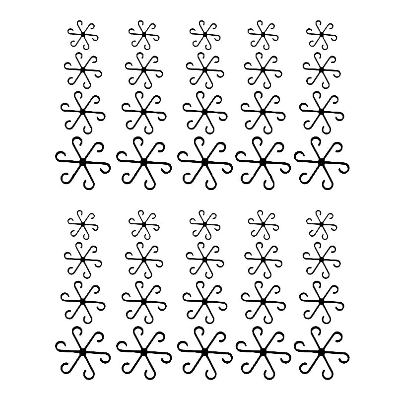 🌿Stödset för växtstammar
