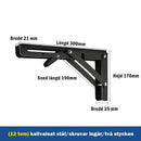 Triangelfäste väggställ（2 st）
