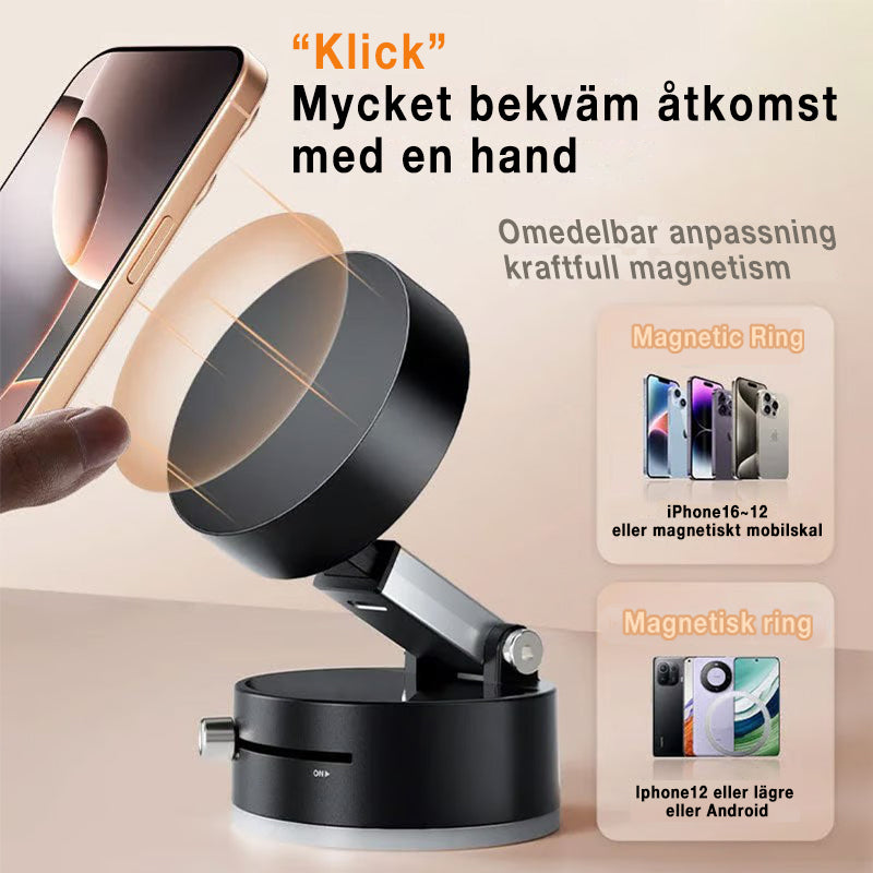 Vakuumsug magnetiskt telefonställ
