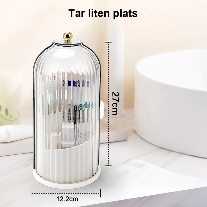 ✨Tandborstehållare med skjutbart lock