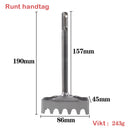 Kreativ fyrkantig hålskärare för elbox