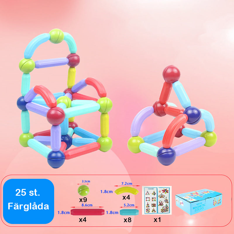 Magnetiska byggstenar