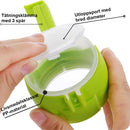 Matpåse förseglingsklämma med hällpip