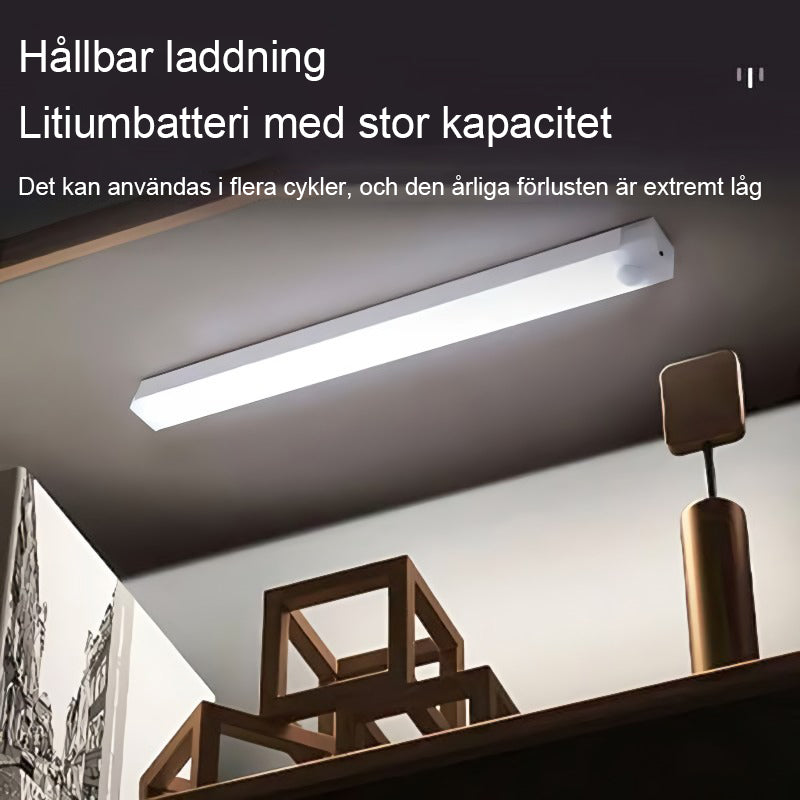 💡No-punch smart sensor magnetiskt uppladdningsbart LED-ljus