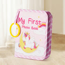 Min första baby fotobok med säker spegel