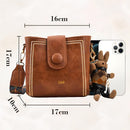 👜Vintage modeväska med justerbar bred axelrem