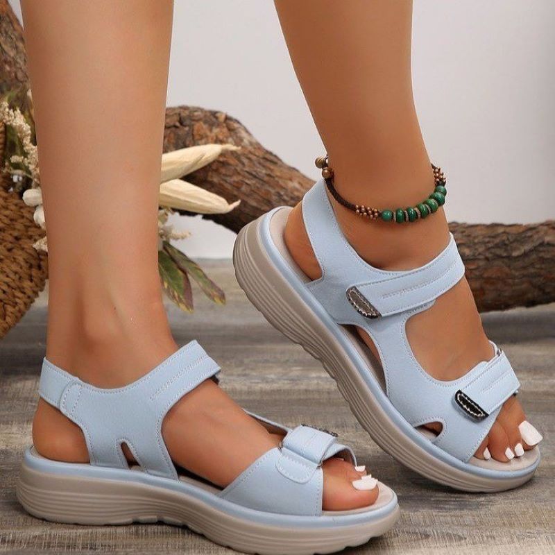 Damkil sandaler med kardborreband