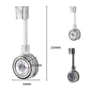 Justerbart fäste för sugkopp duschhuvud