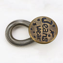 🏆Fjäderbelastad metallknapp för midjeförlängare för jeans🔩👖