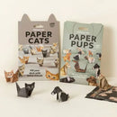 🐱 Papier pliable 5 minutes (50 pièces) : sans colle ni ciseaux