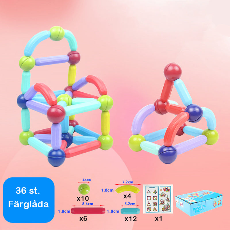 Magnetiska byggstenar