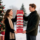 Vikbart rött kuvert