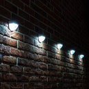 Vägglampor utomhus – energieffektiva trädgårdslampor (förpackning om 2)