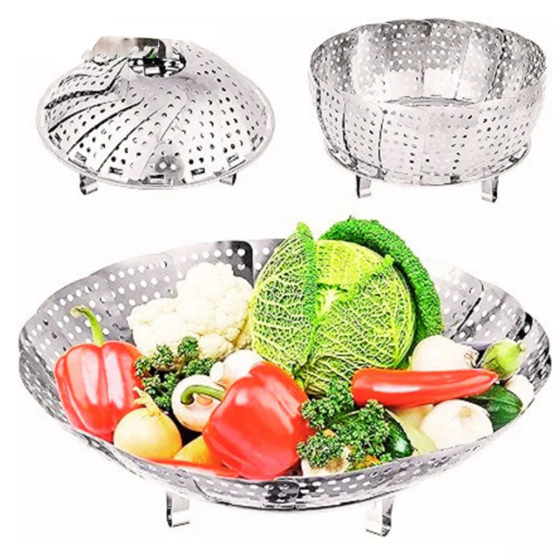 Rostfri Steamer Basket Viking