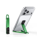 Mini aluminium telefonstativ nyckelring hopfällbar skrivbordshållare