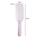 Självrengörande infällbar antistatisk massagekam