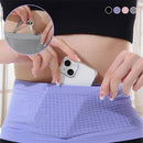 Andningsbar stickad multifunktionell dold midjeväska