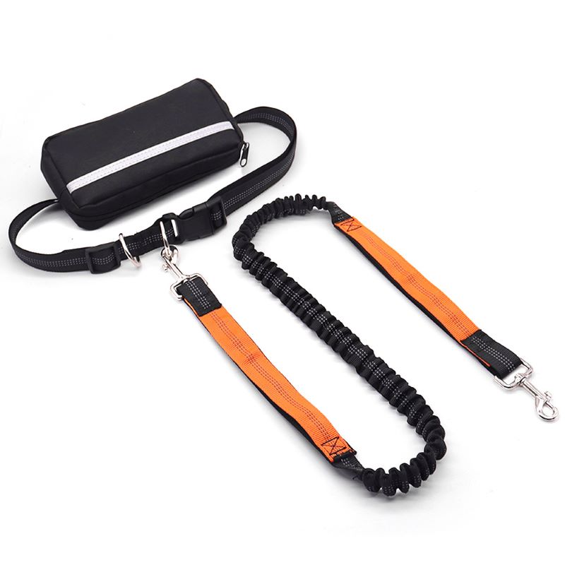 🔥Handsfree hundkoppel med dragkedja