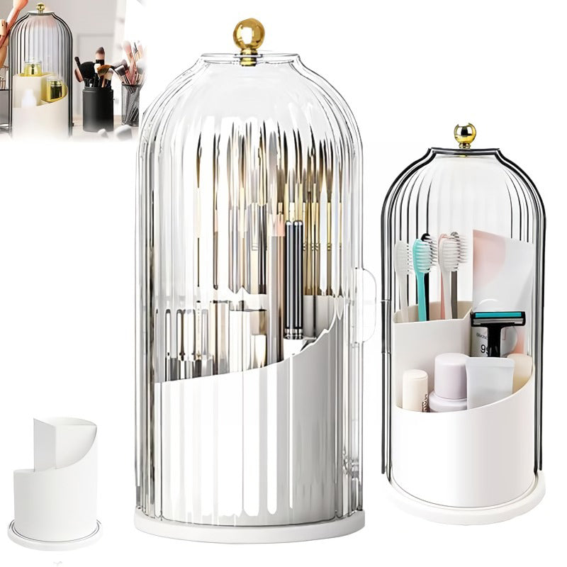 ✨Tandborstehållare med skjutbart lock