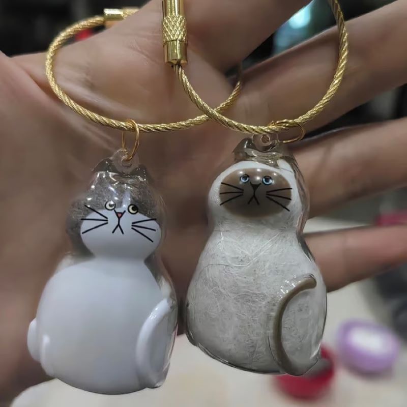 😽Söt katthårsmedaljong🎁