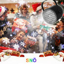 LED-projektionslampa med jultema