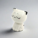 Mini katt skrivbordsblomkruka