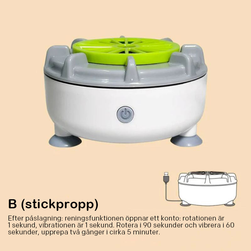 Effektiva bärbara frukt- och grönsakstvättar