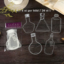 Bokmärken för torkad blomma