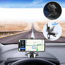 Multifunktionell mobiltelefonhållare för bilens instrumentbräda