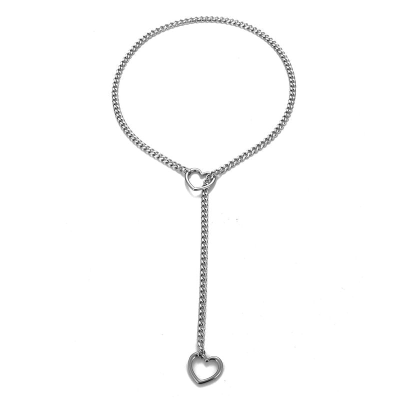 Punk Gothic Heart Halsband