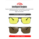 Fotokromatiska dag- och nattsolglasögon