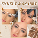 Ett set med schabloner och stämplar för perfekta ögonbryn (KÖP 1 FÅ 1 GRATIS)