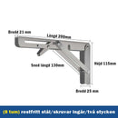 Triangelfäste väggställ（2 st）