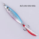 Realistiskt 3D-set med flytande fiskedrag och krokar