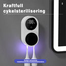 Automatisk tandborstesterilisatorväska och hållare