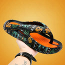 Bekväma sommarflip-flops med tjocka sulor