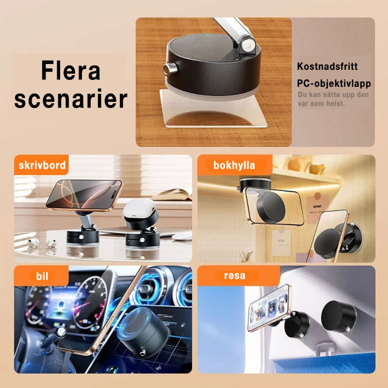 Vakuumsug magnetiskt telefonställ