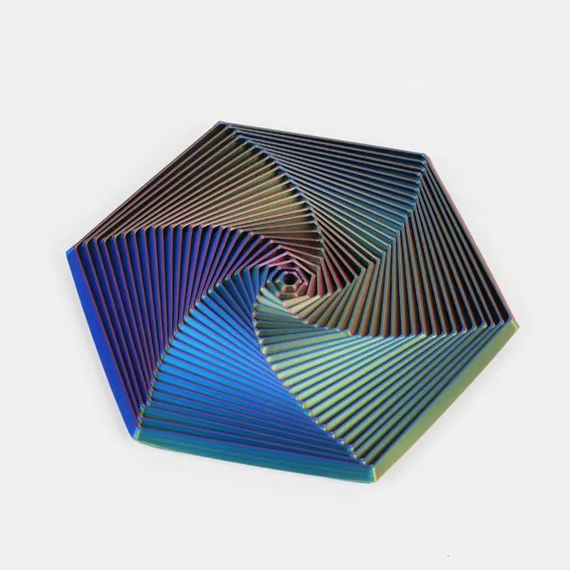 🔥3D-utskrivet magiskt spiralpussel med sexkantig form - dekompressionsleksak