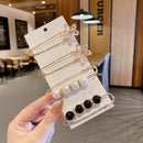 Brosch med pärlor dekorativ klädnypa