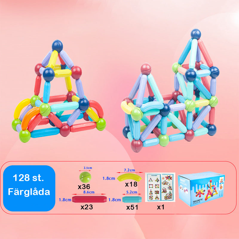 Magnetiska byggstenar