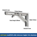 Triangelfäste väggställ（2 st）