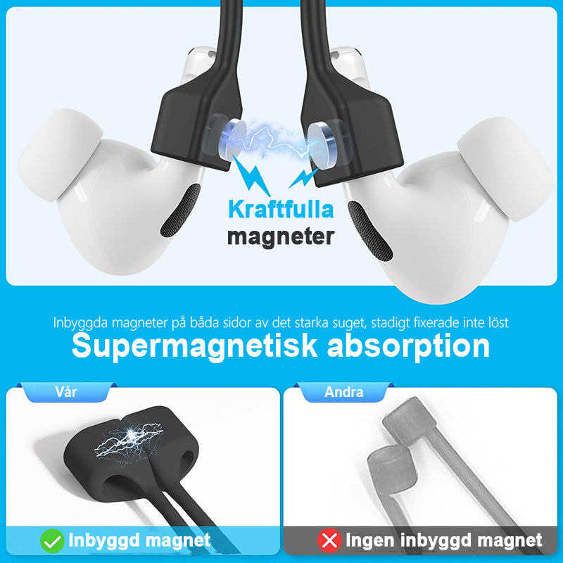 Magnetisk Anti-Lost AirPods-rem