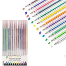 Set med glittergelpennor