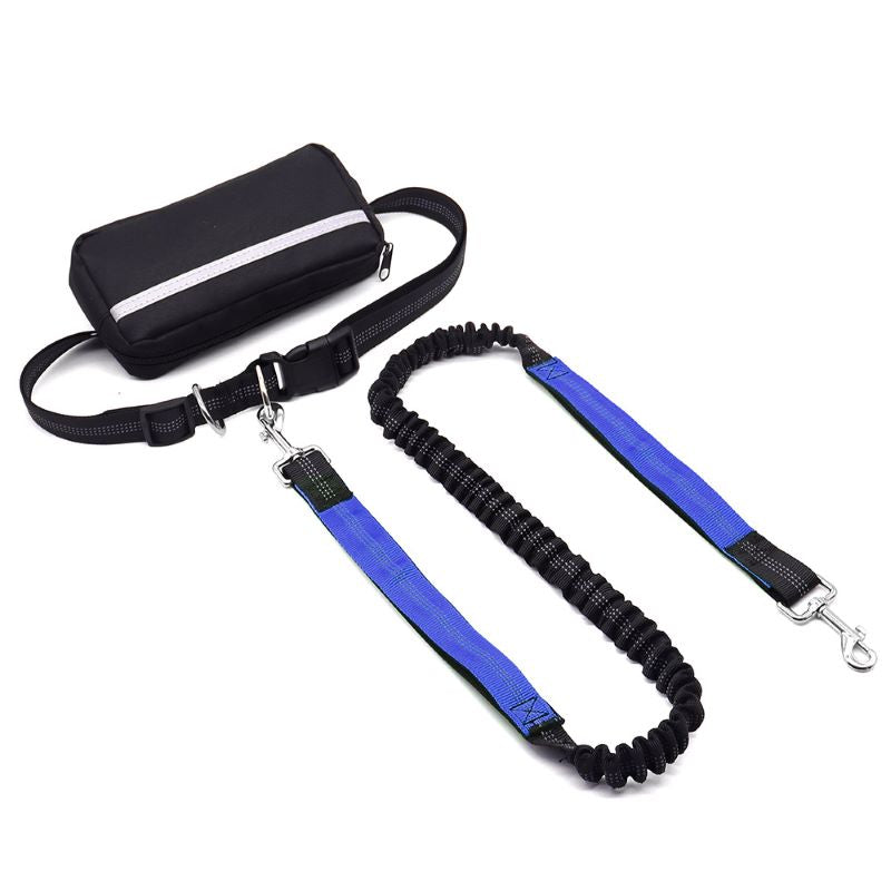 🔥Handsfree hundkoppel med dragkedja