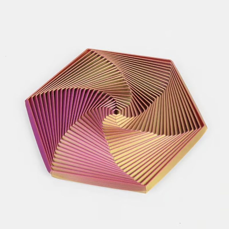 🔥3D-utskrivet magiskt spiralpussel med sexkantig form - dekompressionsleksak