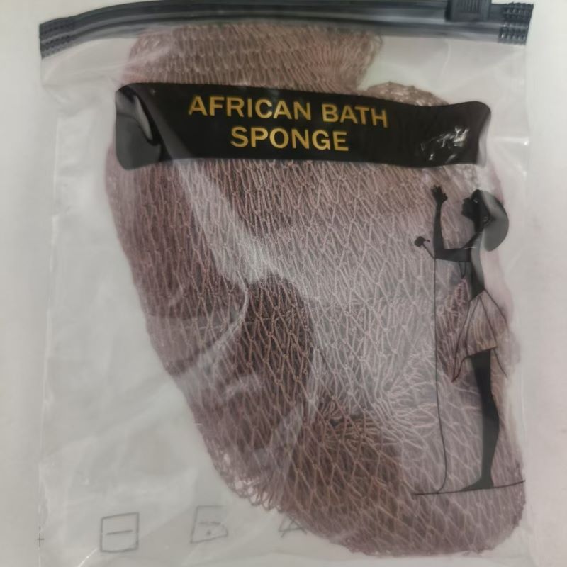 Afrikansk exfolierande mesh-badhandduk med hög elasticitet