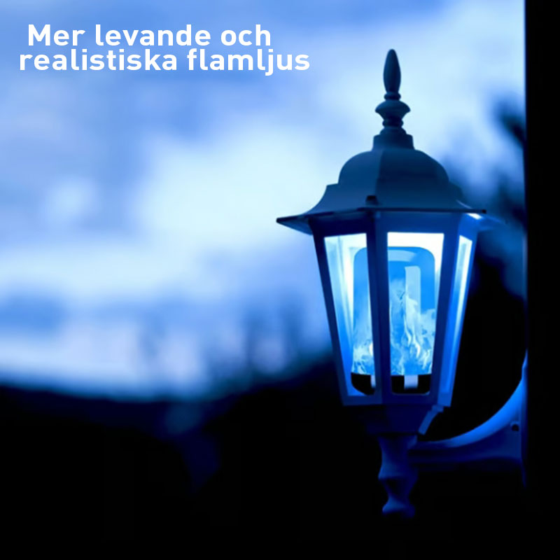 🔥LED Flame-glödlampa med gravitationsavkännande effekt