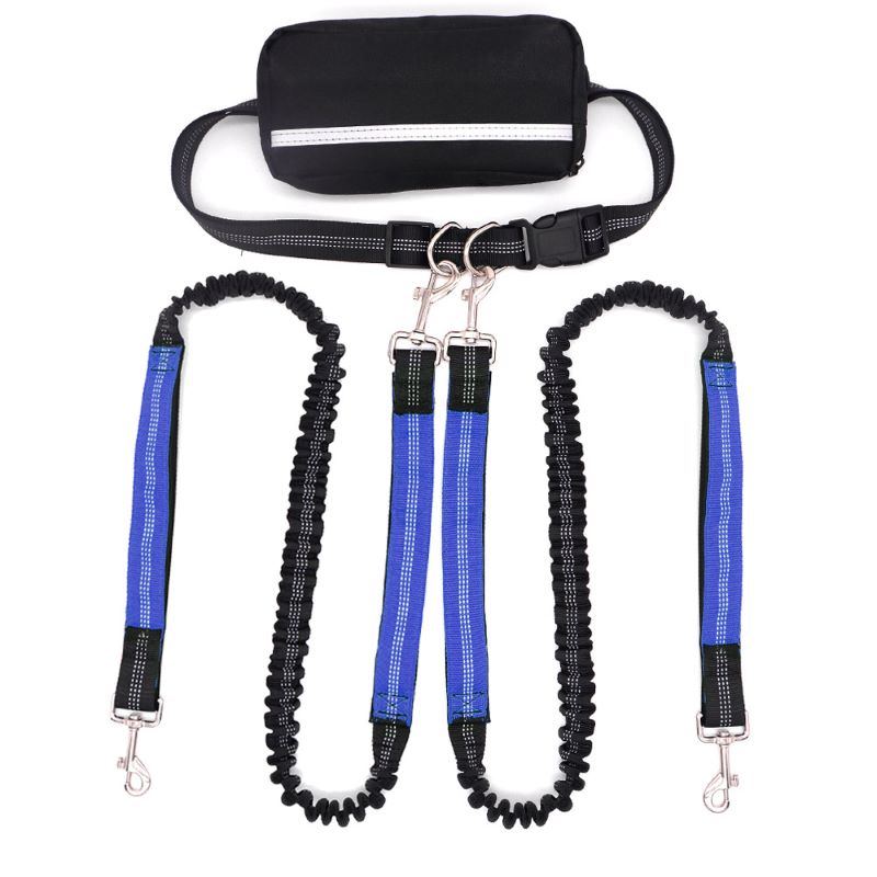 🔥Handsfree hundkoppel med dragkedja